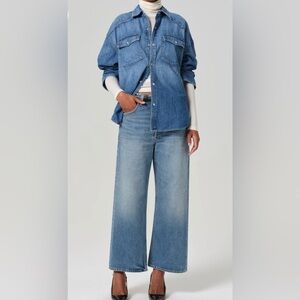 Citizens Of Humanity Women’s Gaucho Vintage Wide Leg High Rise Jeans Size 30